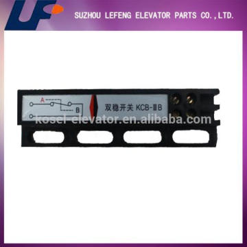 Elevator bistable switch for elevator door system/elevator part